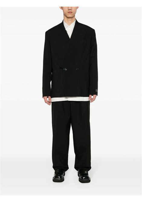 Black pleated tailored trousers - men KENZO | FE55PA2149GE99