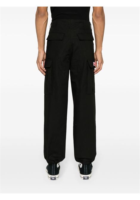 Black cargo pants - men KENZO | FE55PA2429DL99