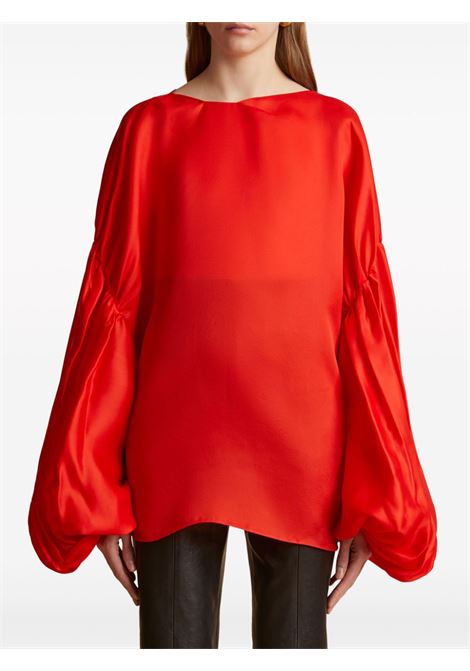 Red The Quico top  - women KHAITE | 2324386554