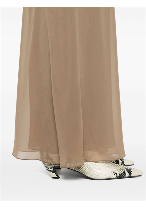 Toffe brown Mauva A-Line skirt - women KHAITE | 4118337907