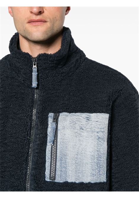 Blue Icebreaker fleece jacket - men KSUBI | MPS24JK007NVY