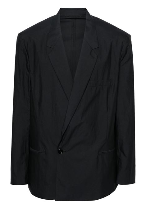 Blazer doppiopetto in nero - uomo