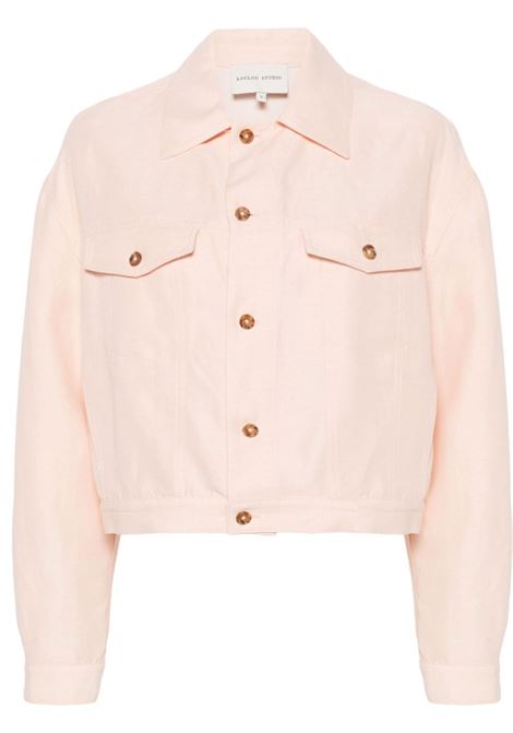 Light pink button-up jacket - women LOULOU DE SAISON | Blazers | KERRIACRMRS