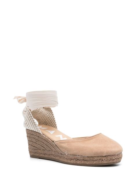 Espadrillas Hamptons con zeppa 75mm in rosa - donna MANEBI | W16WLTP