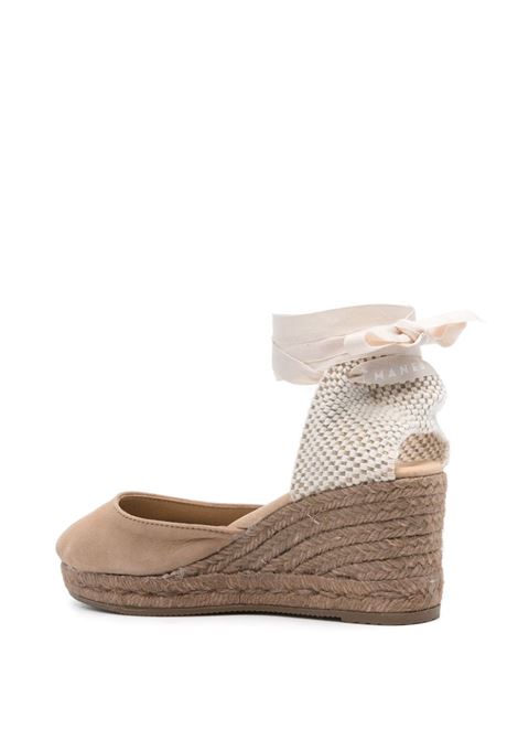 Espadrillas Hamptons con zeppa 75mm in rosa - donna MANEBI | W16WLTP