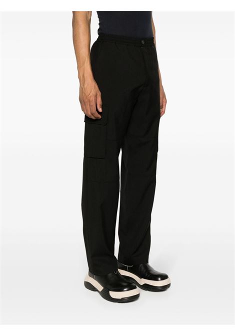 Black  straight-leg cargo trousers - men MARNI | PUMU0207U2TW83900N99