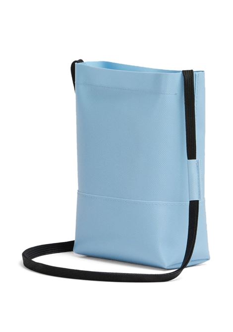 Borsa mini con stampa logo museu in azzurro - unisex MARNI | SBMQ0068A0P576900B21