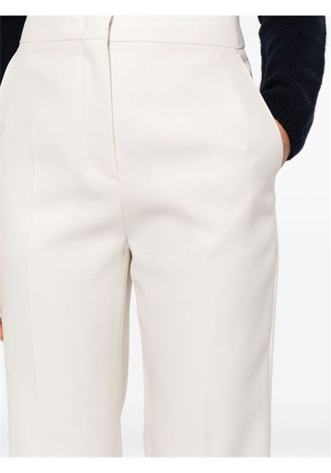 Pantalone svasato banfy in bianco - donna MAXMARA | 2411131131600001