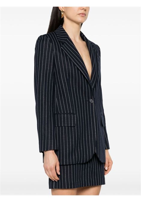 Blue aceri single-breasted blazer - women MAXMARA | 2411911011600002