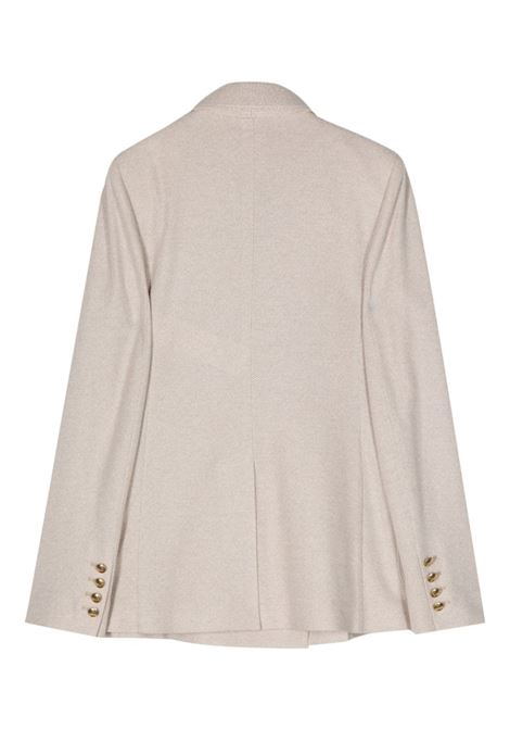 Beige vanadio double-breasted blazer - women MAXMARA | 2411911022600001