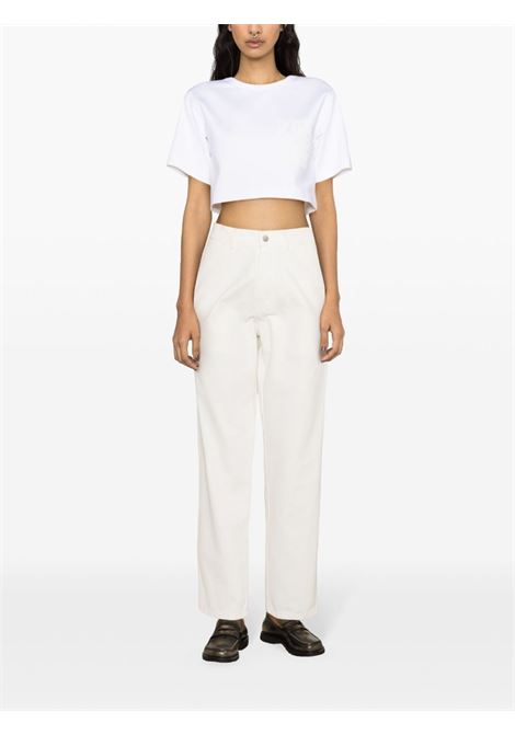 T-shirt crop messico in bianco - donna MAXMARA | 2411941042600001