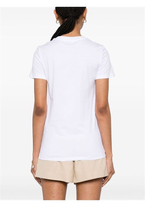 T-shirt con stampa taverna in bianco - donna MAXMARA | 2411941052600001