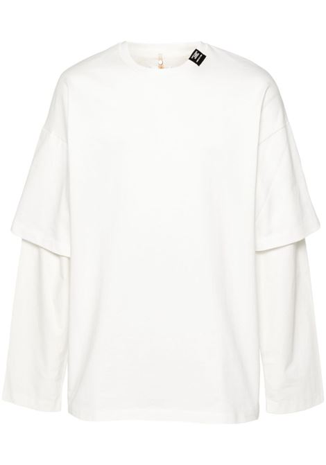 White layered organic cotton long-sleeved T-shirt OAMC - men OAMC | 24E28OAJ11COT00912101