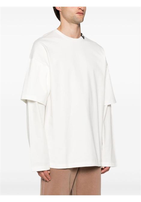 White layered organic cotton long-sleeved T-shirt OAMC - men OAMC | 24E28OAJ11COT00912101