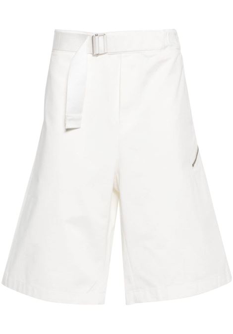 White decorative-belt shorts - men OAMC | 24E28OAU54COT00981101