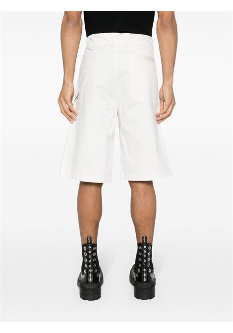 White decorative-belt shorts - men OAMC | 24E28OAU54COT00981101