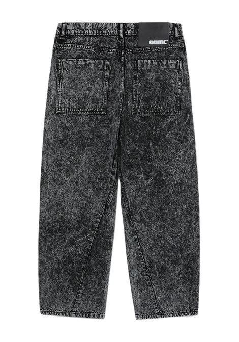 Black acid-wash straight-leg jeans - men OAMC | 24E28OAU67TCOT00898001