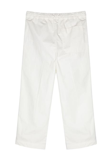 White drawstring-waist straight-leg trousers OAMC - men OAMC | 24E28OAU88COT00991101