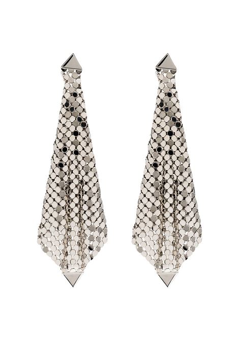 Pixel silver-tone earrings - rabanne -  women