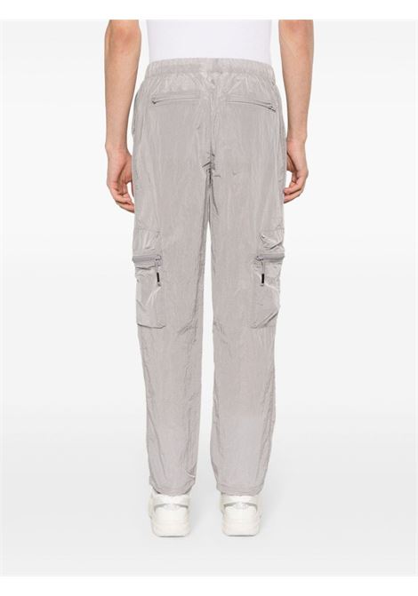 Grey Kano crinkled shell trousers - unisex RAINS | RA19200FLI