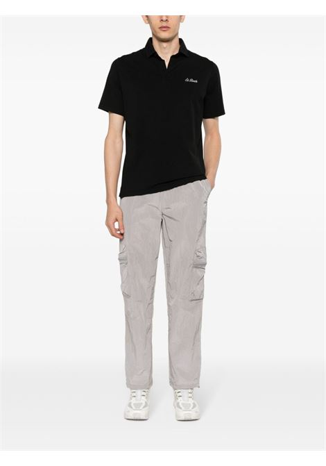 Grey Kano crinkled shell trousers - unisex RAINS | RA19200FLI