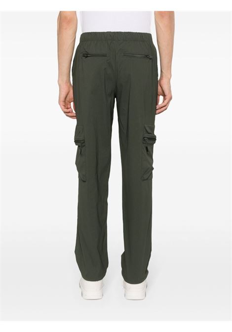 Pantaloni tomar ripstop in verde - unisex RAINS | RA19300GRE