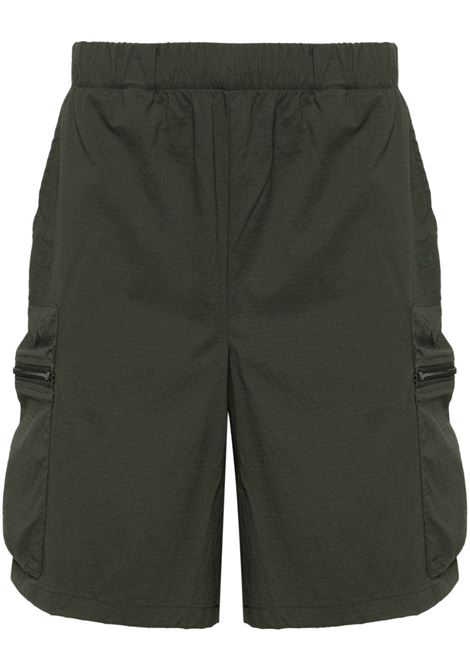 Green Tomar cargo shorts Rains - unisex RAINS | RA19310GRE