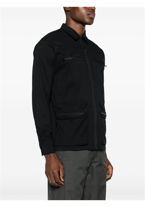 Black Tomar ripstop shirt jacket Rains - unisex RAINS | RA19320BLA