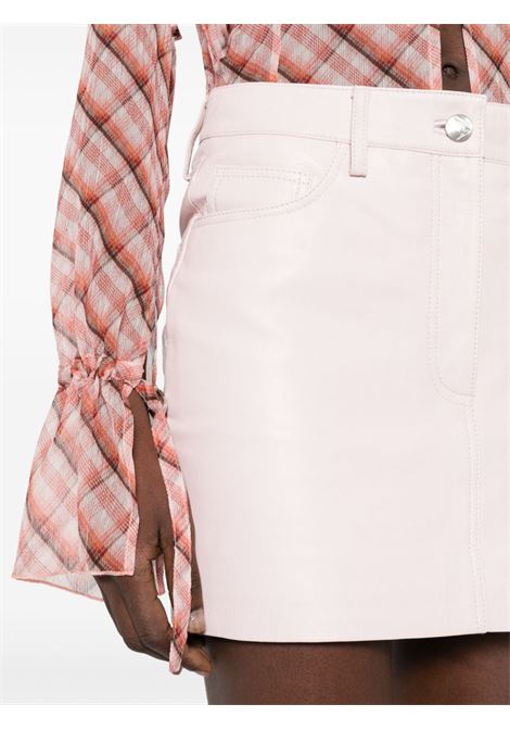 Pink leather mini skirt Remain - women REMAIN | 501356191132807