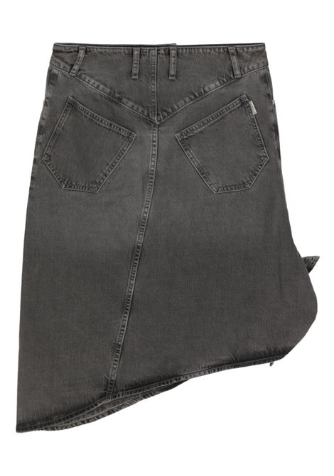 Grey Drapy denim skirt Remain - women REMAIN | 5014932299173911