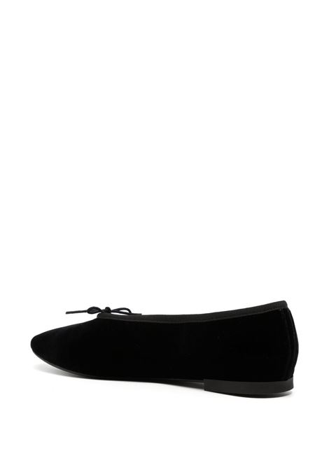 Ballerine effetto velluto in nero - donna REPETTO | V4096VE410