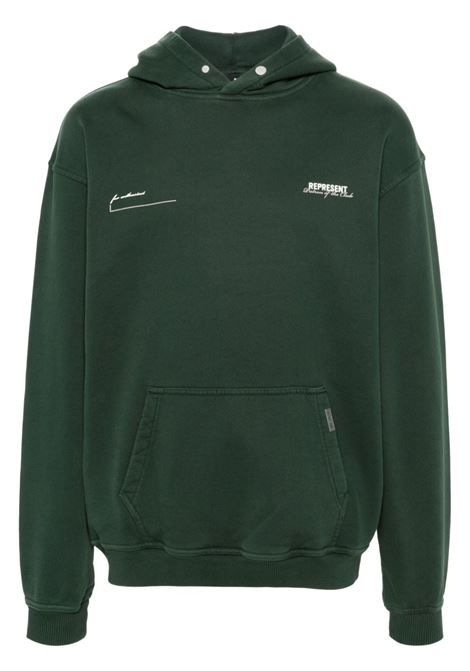 Green Patron of the club sweatshirt - men REPRESENT | MLM4270386