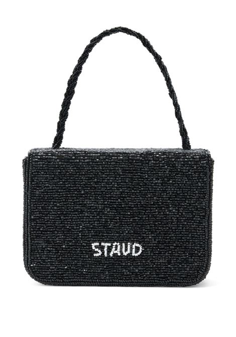 Borsa Carmen con perline in nero - donna STAUD | 22210085BLK