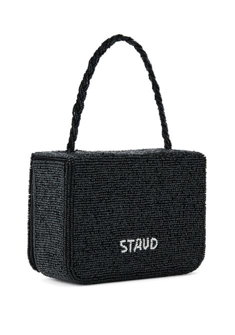 Borsa Carmen con perline in nero - donna STAUD | 22210085BLK