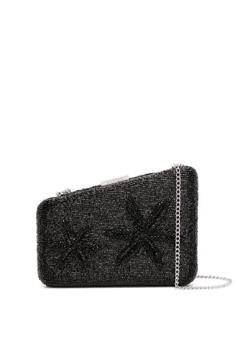 Clutch carmella con perline in nero Staud - donna STAUD | H24S2003PBBSTR