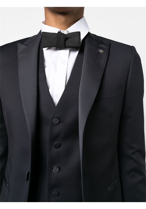 Blue navy three-piece tuxedo suit - men TAGLIATORE | EFBR15A01060001B5013