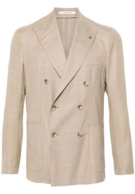 Beige double-breasted blazer - men TAGLIATORE | GDARREL20K180020T5078