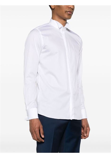 Camicia con colletto a punta in bianco - uomo TAGLIATORE | ROWNS840040X1028