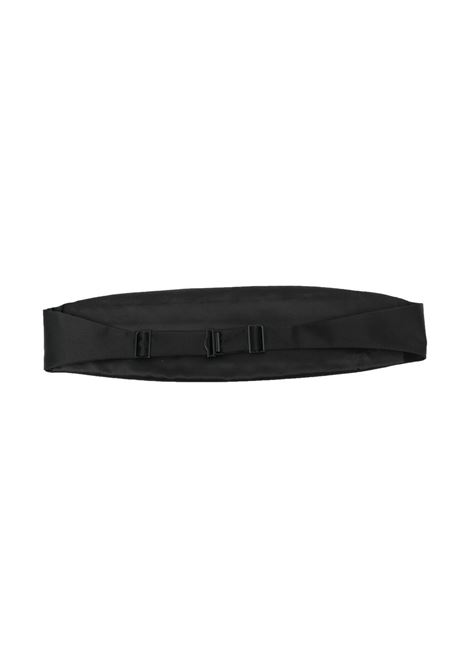 Black clasp-fastening cummerbund Tagliatore - men TAGLIATORE | SASHA10003PER020NERO