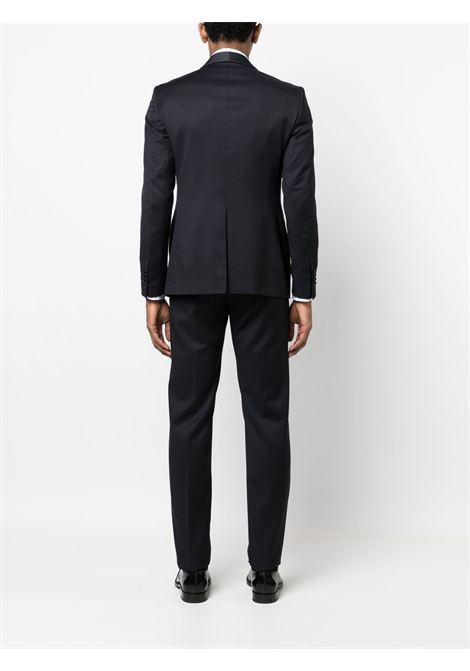 Blue navy tailored single-breasted  suit - men TAGLIATORE | SFBR18A01060001B5013