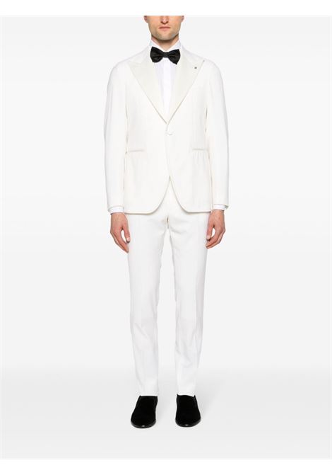 White two-piece single-breasted suit - men TAGLIATORE | SPL15A01080004X1131