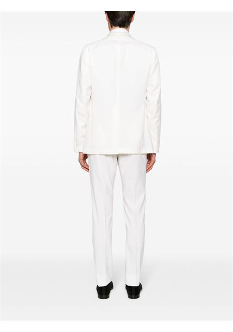 White two-piece single-breasted suit - men TAGLIATORE | SPL18A01080004X1131