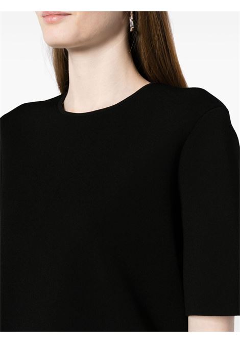 T-shirt a maniche corte in nero - donna THEORY | N1216706001