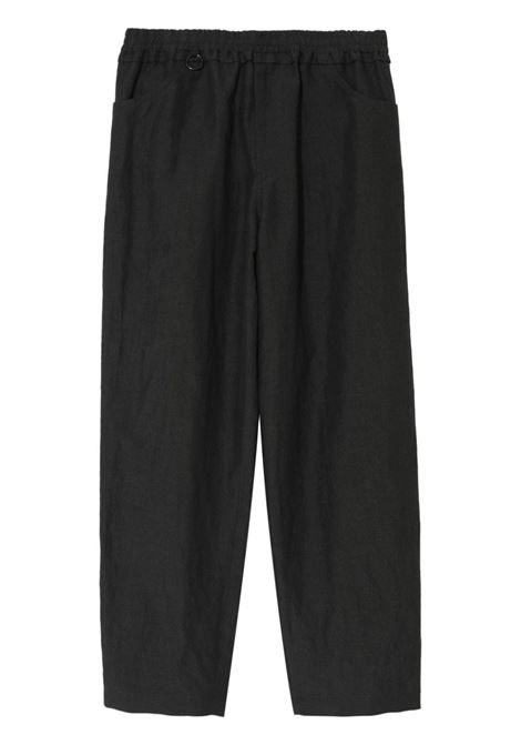 Black elasticated waistband trousers - men UNDERCOVER | UC1D45112CHRCL