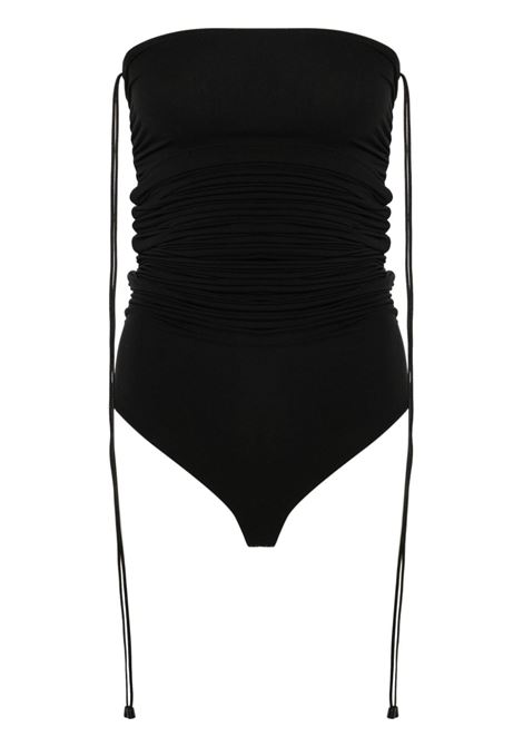 Black Fatal strapless body - women