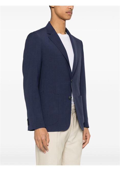 Blue single-breasted blazer - men ZEGNA | 1XPYG0722746A7