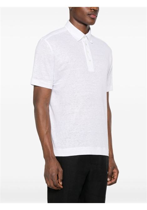 White polo shirt - men ZEGNA | UD376A7D784N01