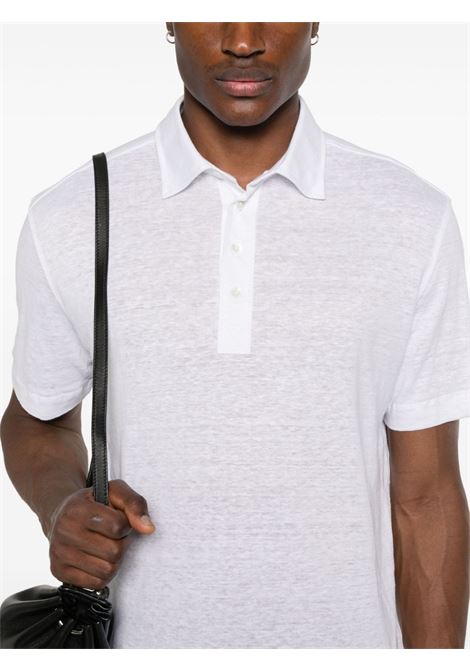 White polo shirt - men ZEGNA | UD376A7D784N01