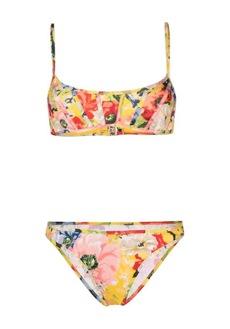 Multicolor Alight floral-print bikini - women