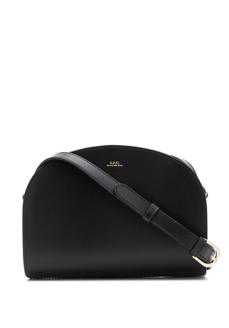 Black sac demi-lune bag APC - women A.P.C. | Crossbody bags | PXAWVF61048LZZ